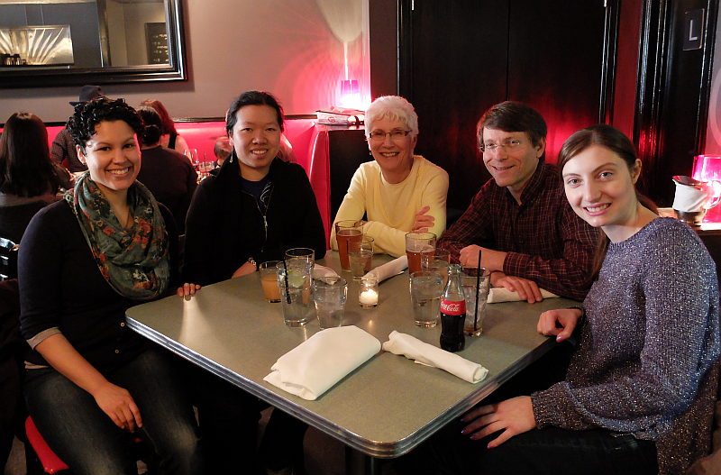 code4lib 2014 newcomer dinner